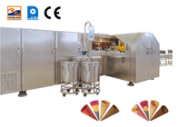 خط تولید مخروط بستنی تجاری 7 کیلوگرم / ساعت 1.5 کیلووات
