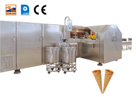 دستگاه ساخت مخروط وافل صنعتی بستنی خط تولید مخروط قند رول شده اتوماتیک