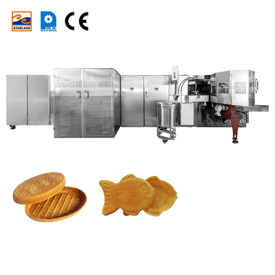 خط تولید بیسکویت وافل PLC کنترل 380 ولت با یک سال گارانتی