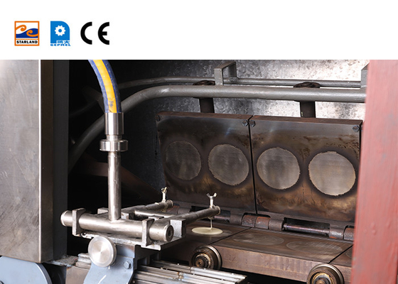 خط تولید بیسکویت وافل PLC کنترل 380 ولت با یک سال گارانتی
