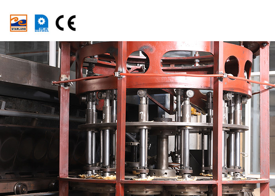 خط تولید بیسکویت وافل PLC کنترل 380 ولت با یک سال گارانتی