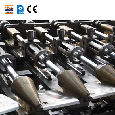تجهیزات بستنی کنترل شده توسط PLC برای تولید مخروط قند