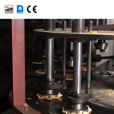 ماشین آلات ساخت بیسکویت اتوماتیک خط تولید سبد وافل با کنترل PLC و موتور 2.0hp