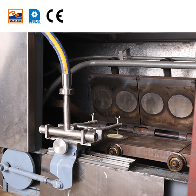 کنترل PLC کاملا اتوماتیک دستگاه سبد وافل اتوماتیک قابل تنظیم