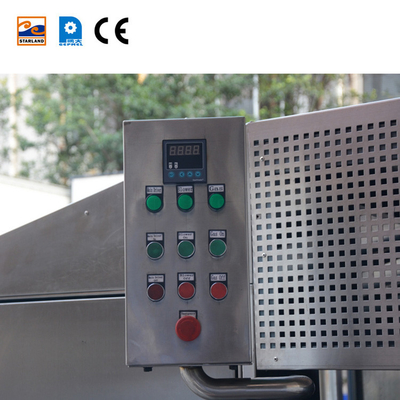 0.75kw مشخصات موتور اصلی خط تولید مخروط وافره اتوماتیک با CE