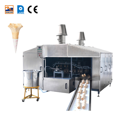 خط تولید مخروط Wafer PLC با یک سال گارانتی
