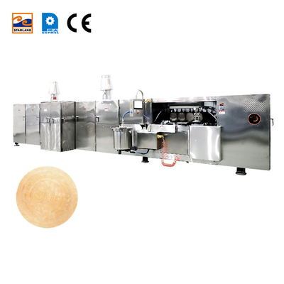 سیستم کنترل PLC شیل فولاد ضد زنگ ماشین ساخت وافره Obleas