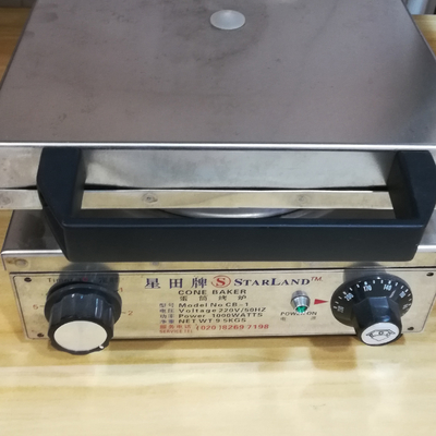 کنترل نیمه اتوماتیک تجاری مخروط بیکر با 290 W * 400 D * 180 H mm مشخصات