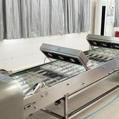 کانویر خنک کننده مارشالینگ برای خط تولید با منبع برق 220V/380V