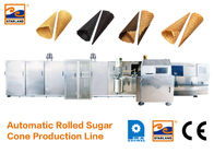 CE تایید شده خط تولید مخروط اتوماتیک شکر با گرم شدن سریع کوره، 63 کوره پخت مخروط یخ ساز
