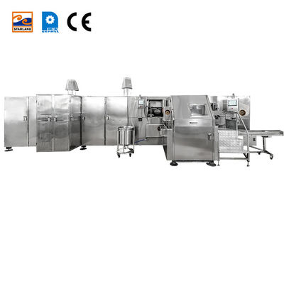 2.0HP موتور اصلی Barquillo مخروط خط تولید برای تولید کاملا اتوماتیک و