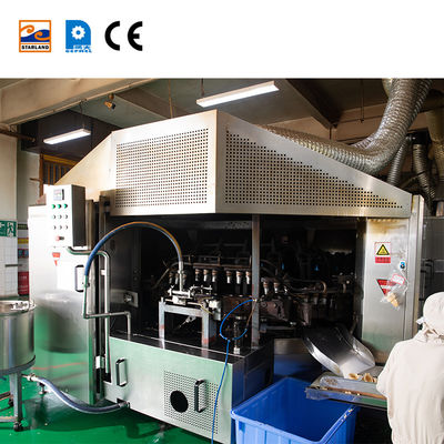 طراحی بافت فولاد ضد زنگ ماشین مخروط وافره اتوماتیک سازنده مخروط وافره