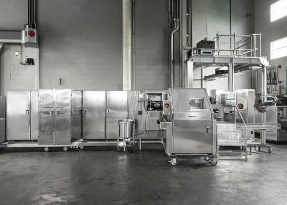 تجهیزات تولید مخروط بستنی با تنظیم سرعت سفارشی برای نیازهای تولید سفارشی