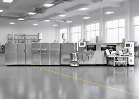 خط توليد اتوماتيك رول تخم مرغ براي توليد ثابت و آسوده نگهداري در صنعت غذا