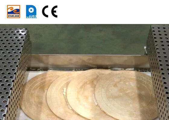 سازنده بیسکویت خودکار که شامل سیستم کنترل PLC است که کنترل دقیق برای تولید بیسکویت Obleas را فراهم می کند