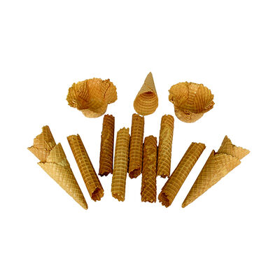 Semi Automatic Ice Cream Cone Machine Stainless Steel Frame Ensures Operation