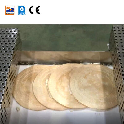 ماشین بیسکویت وفر فولاد ضد زنگ تجهیزات صنعتی برای تولید بیسکویت وفر کریپتی در صنعت فرآوری مواد غذایی