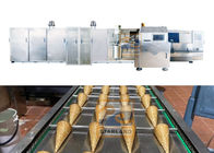 خط فرآوری تولید بستنی دستگاه پخت مخروط قند با کیفیت بالا