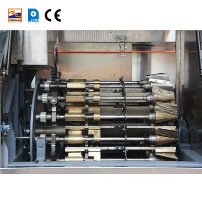 PLC بستنی ساز مخروطی 47 تابه پخت تجهیزات تولید مواد غذایی بزرگ