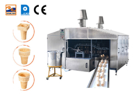 خط تولید سیلندر ویفر اتوماتیک 0.75 کیلووات دستگاه مخروط شیرین Weihua