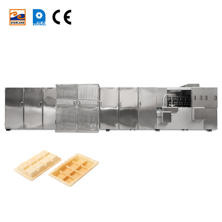 خط توليد وافرهاي موناکا با موتور اصلي 2.0hp و سيستم کنترل PLC