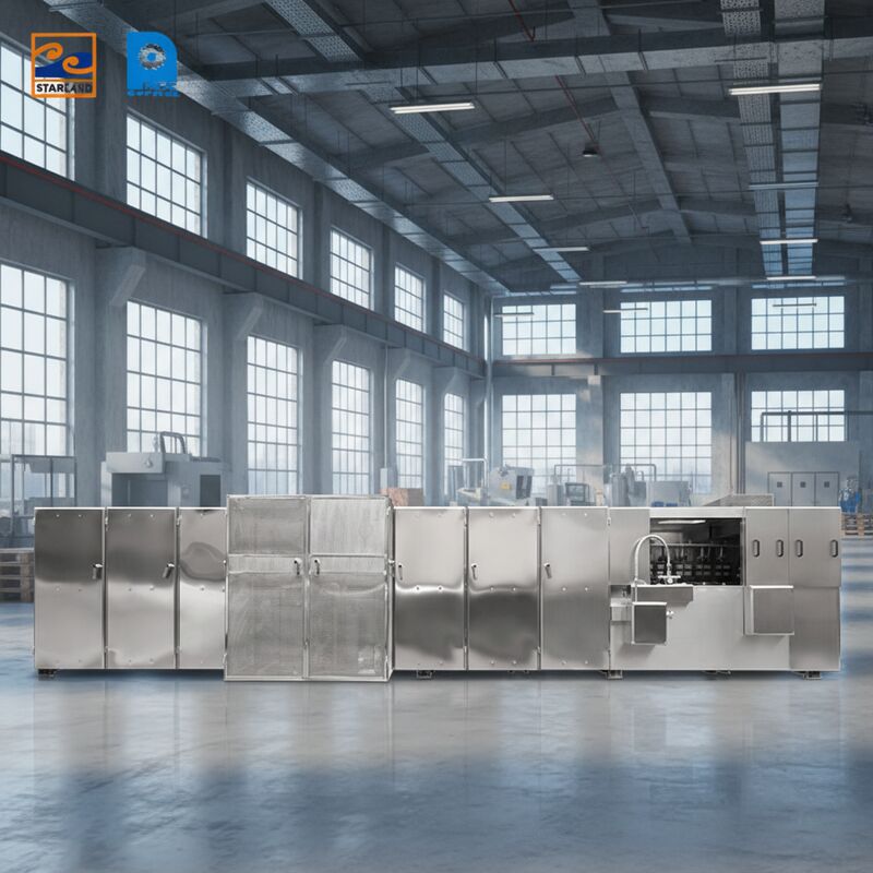 خط إنتاج رقائق مونكا من الفولاذ المقاوم للصدأ يعمل بالغاز ويوفر الدعم الفني بالفيديو تصنيعًا متسقًا