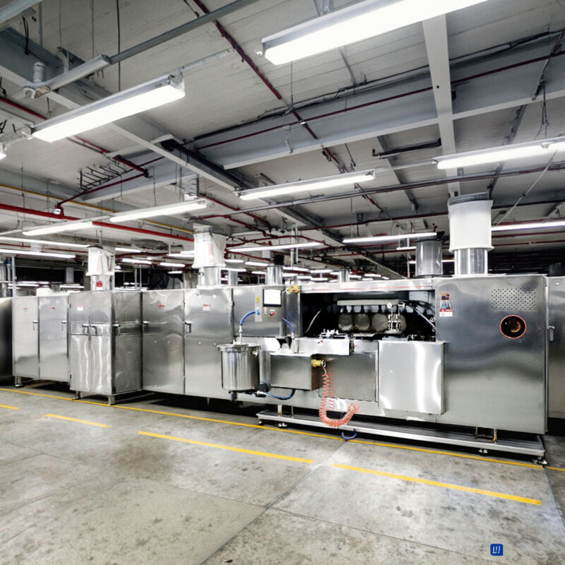 خط تولیدی خودکار بیسکویت وفر ماشین سفارشی برای تولید و بسته بندی بیسکویت وفر مداوم