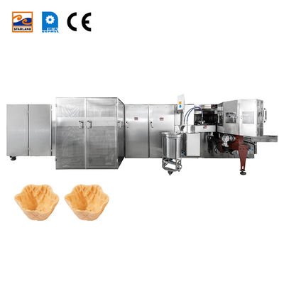 خط تولید سبد وافل با پشتیبانی فنی ویدئویی و کنترل PLC