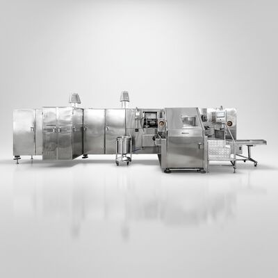 دستگاه تولید قیف ویفری با ظرفیت ۱۸۰۰ عدد در ساعت، با کارکرد آسان، عملکرد پایدار و قیف‌های یکنواخت