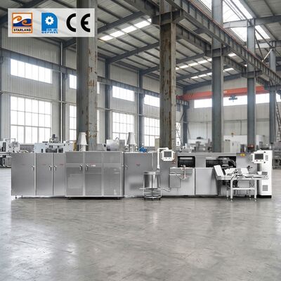 خط تولید رول وافل سیستم کنترل PLC مناسب برای تولید رول وافل خودکار با حجم بالا